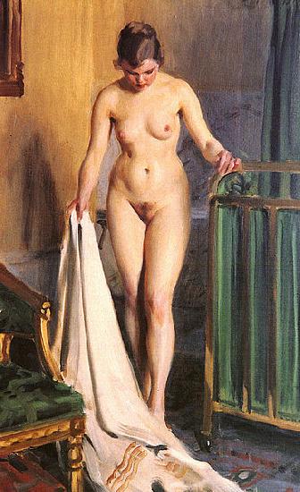 Anders Zorn I Sangkammaren oil painting image